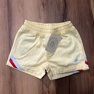 TBBC Sheffield Shorts bellport butter yellow/buck head blue 12-18 months